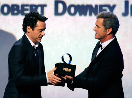 Robert Downey Jr., Mel Gibson Robert Downey Jr., Mel Gibson